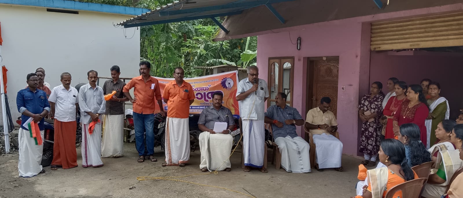 വിശ്വകർമ്മ ജയന്തി ദിനത്തിൽ ബി.എം.എസ് പഞ്ചായത്ത്  പദയാത്രകൾ ആരംഭിച്ചു